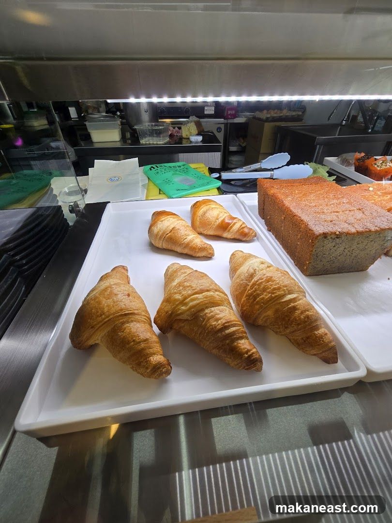 Croissants and Loaf Cake