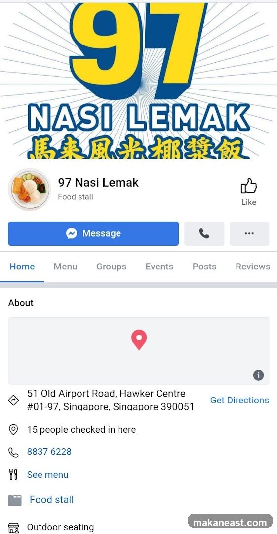 97 Nasi Lemak Facebook Page