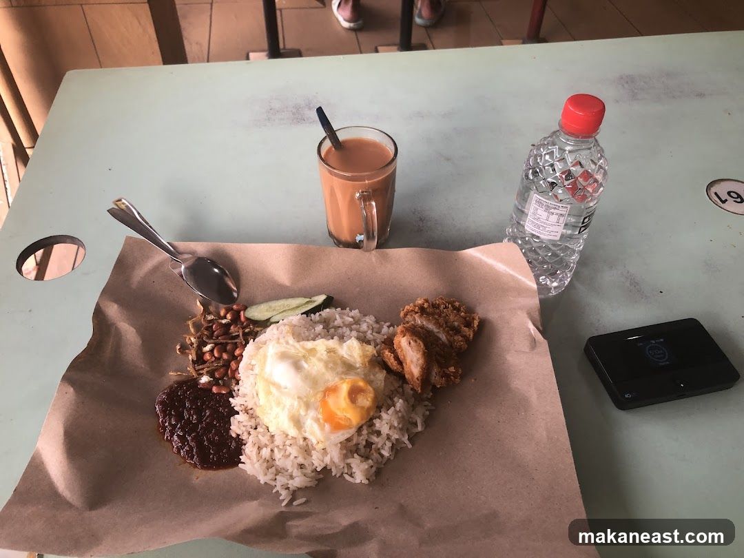 Nasi Lemak Meal