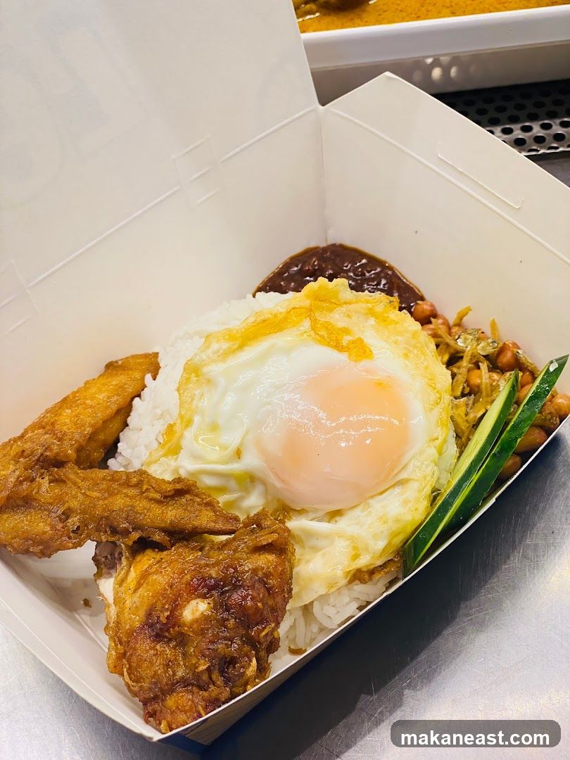 Nasi Lemak Takeaway Box