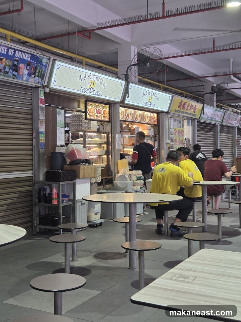 Food Stall in a Market