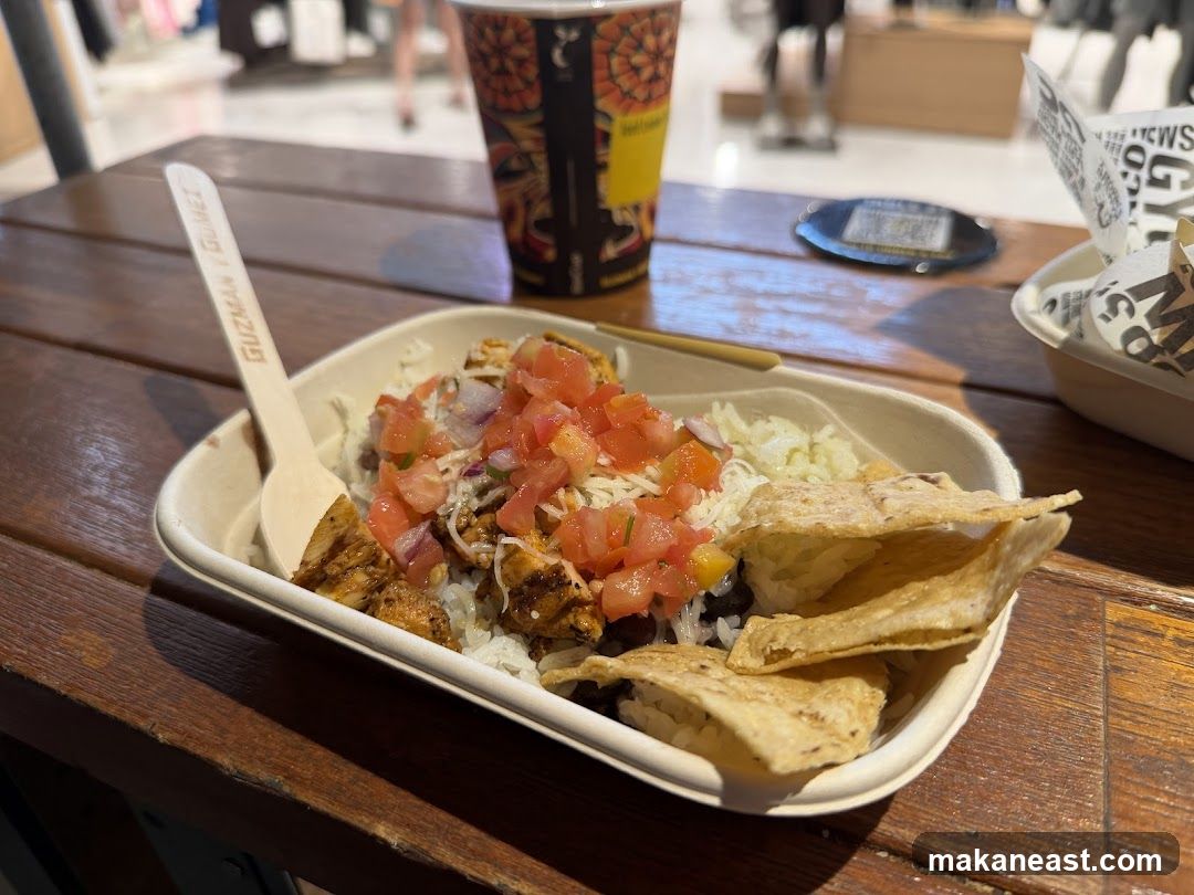 Burrito Bowl with Chicken and Salsa