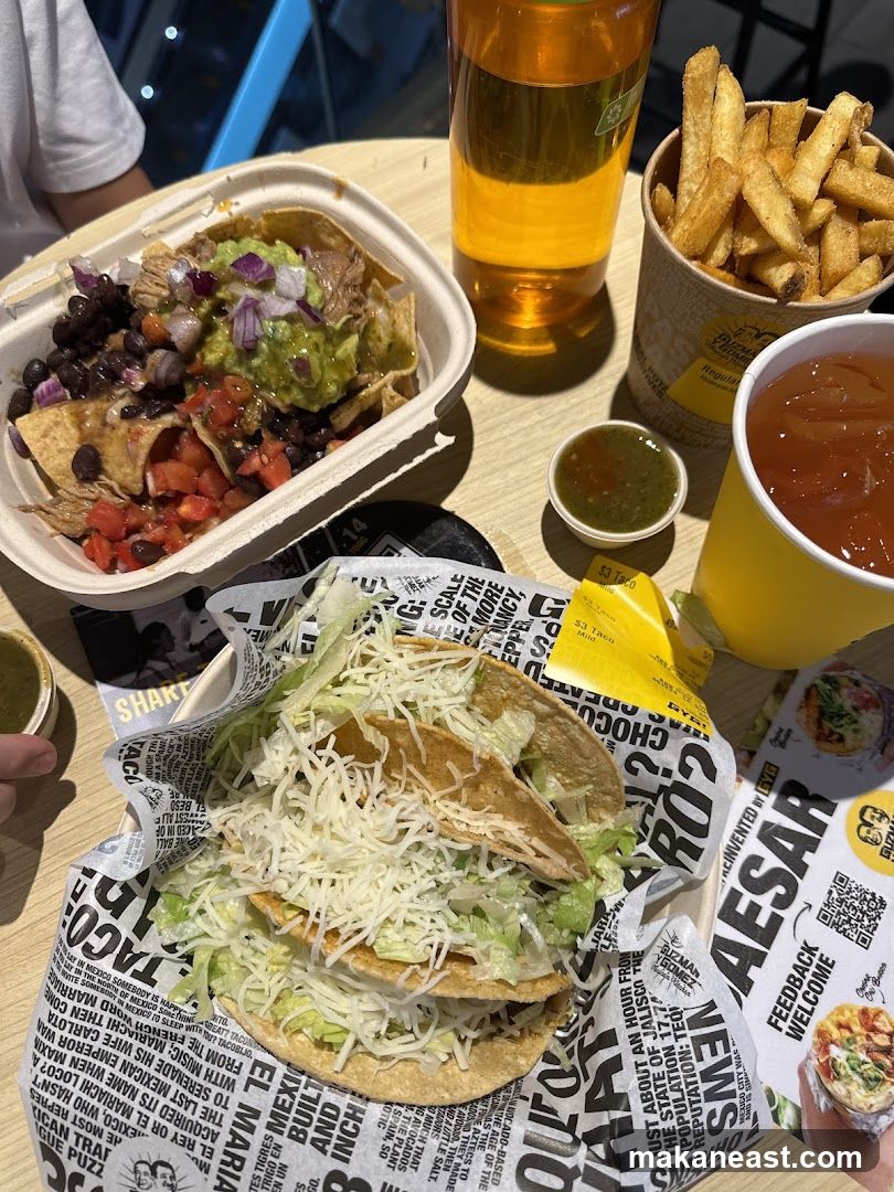 Tacos, Nachos, and Fries