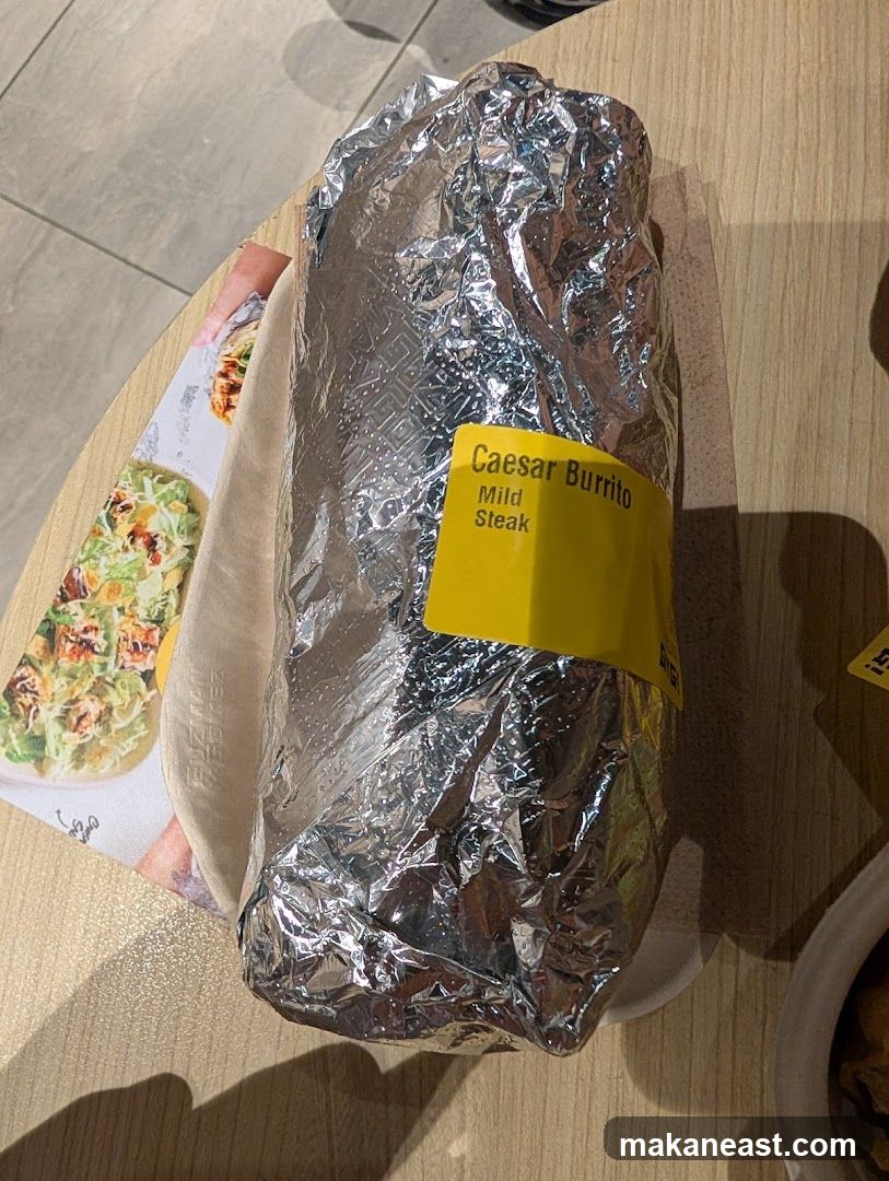 Caesar Burrito