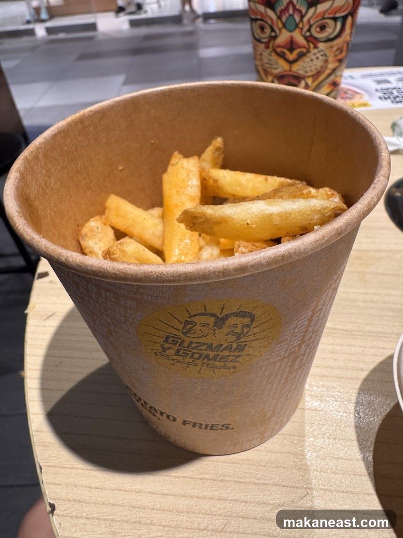 Fries in a cup