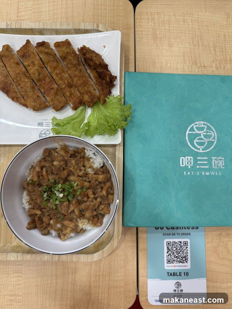 Meal with Menu
