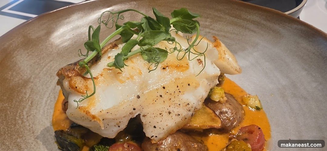 Seared Fish with Vegetables