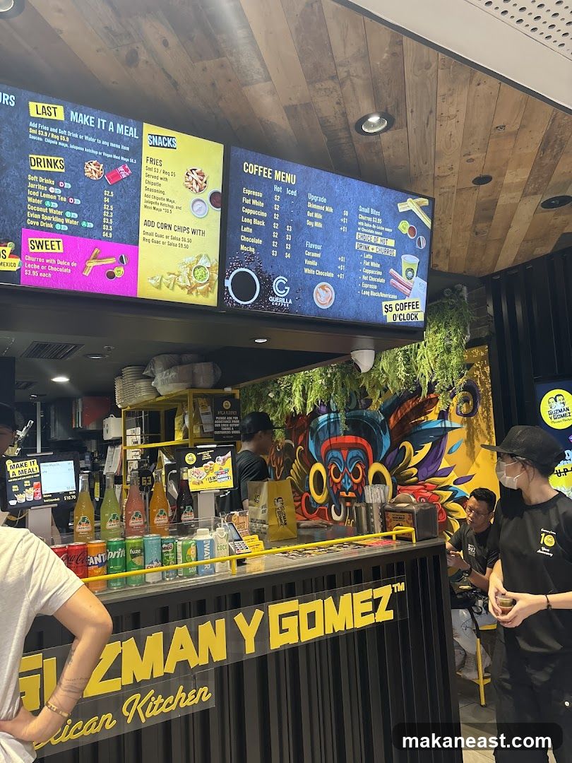 Guzman Y Gomez Counter