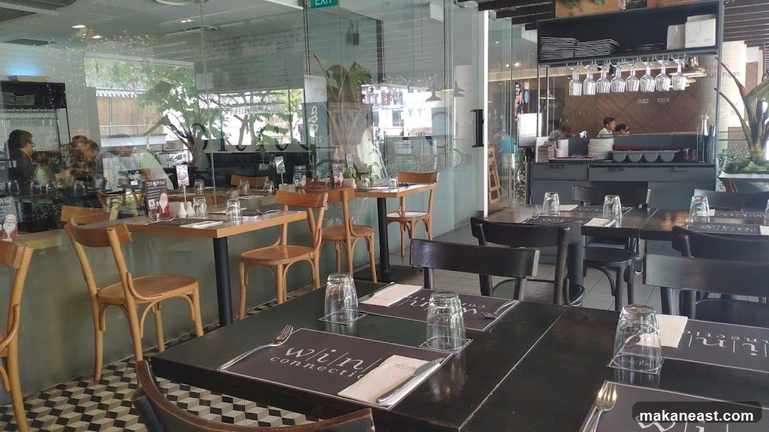 Restaurant Interior with Tables and Chairs