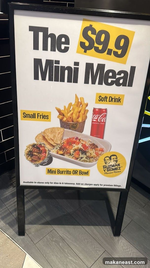 The $9.9 Mini Meal