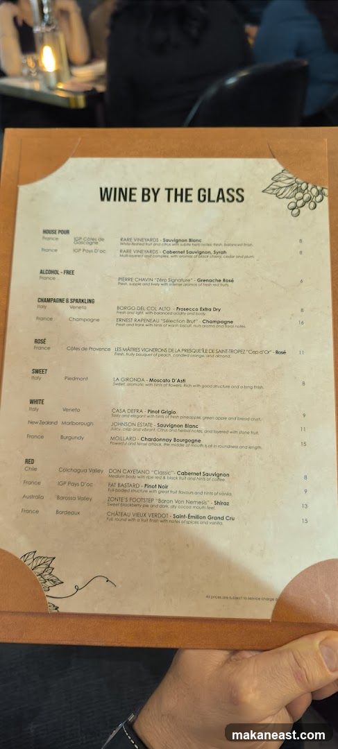 WINE BY THE GLASS