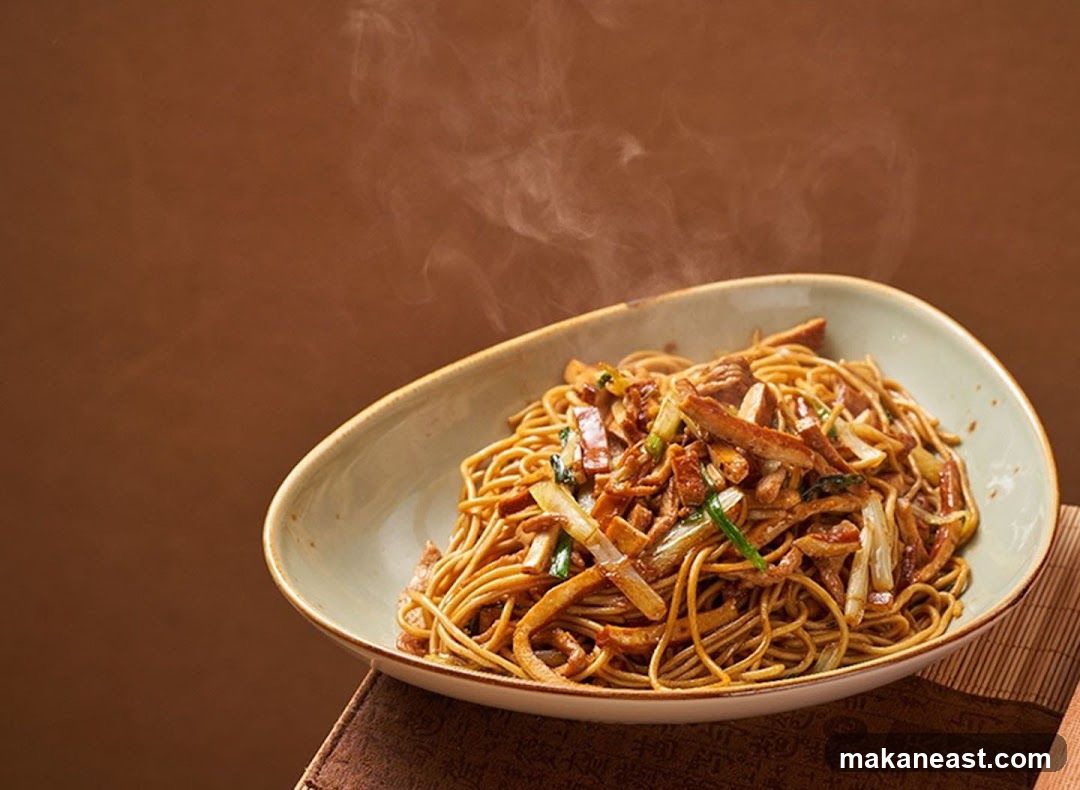 Noodles with Meat and Vegetables