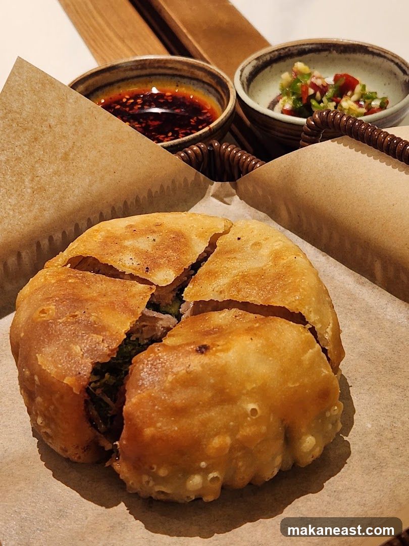Fried Dumpling with Dipping Sauces