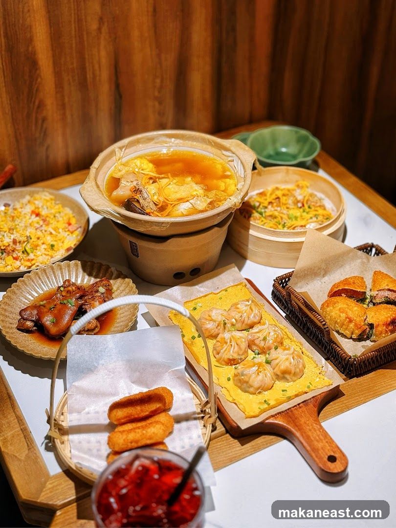 Assortment of Chinese Dishes
