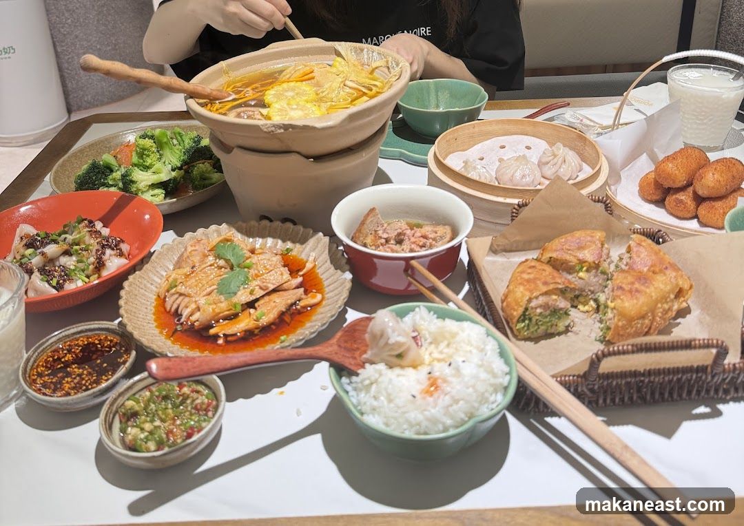 Assortment of Chinese Dishes