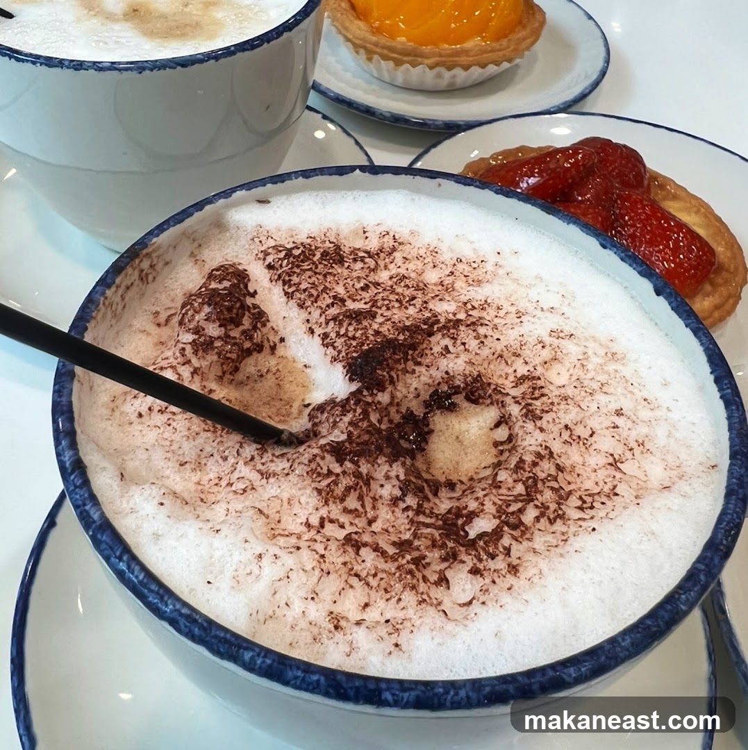 Cappuccino and Tarts