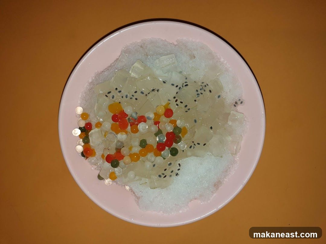 Shaved Ice Dessert