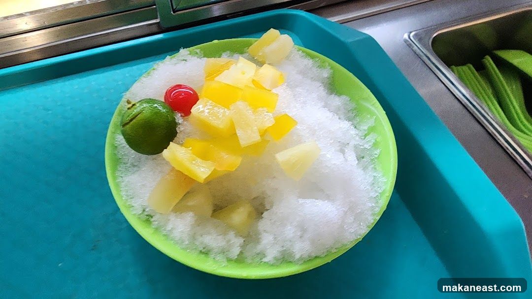 Shaved Ice with Fruit