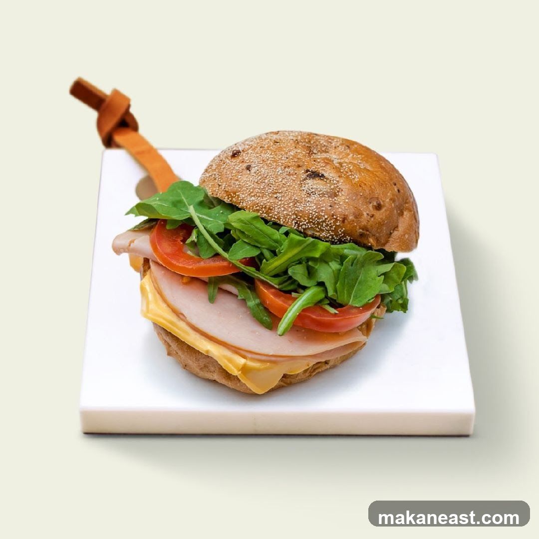 Turkey and Cheese Sandwich