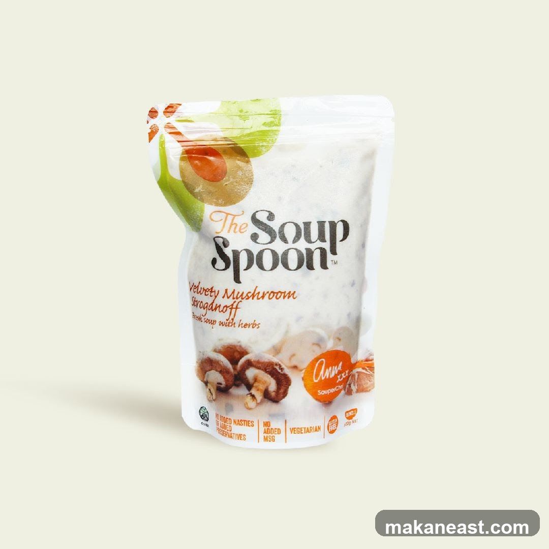 The Soup Spoon Velvety Mushroom Stroganoff Soup