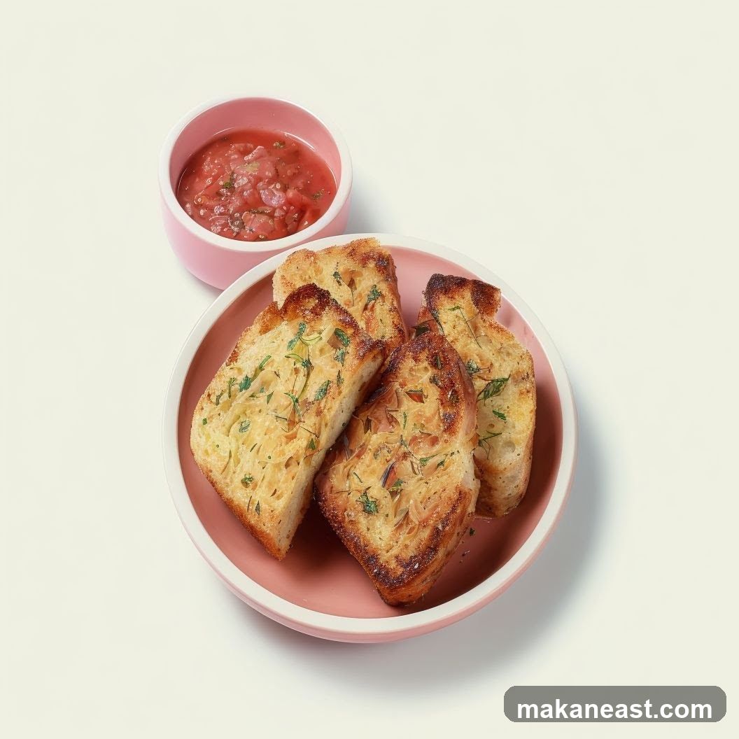 Garlic Bread with Dip