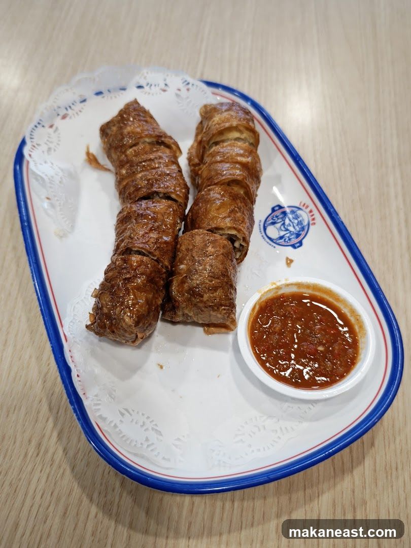 Fried Rolls with Dipping Sauce
