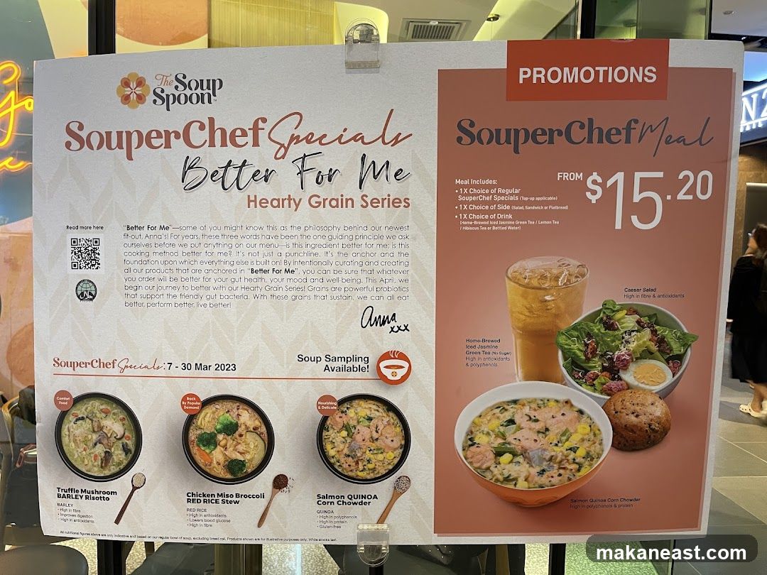 The Soup Spoon SouperChef Specials