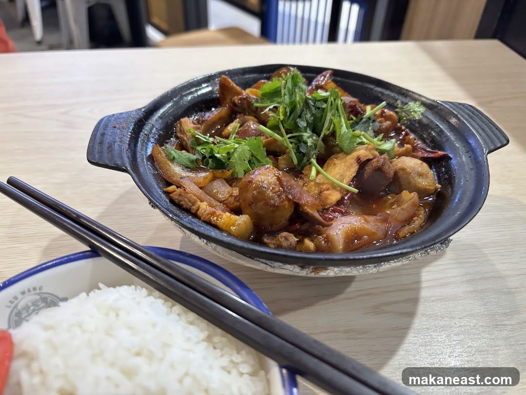 Spicy Braised Dish with Rice