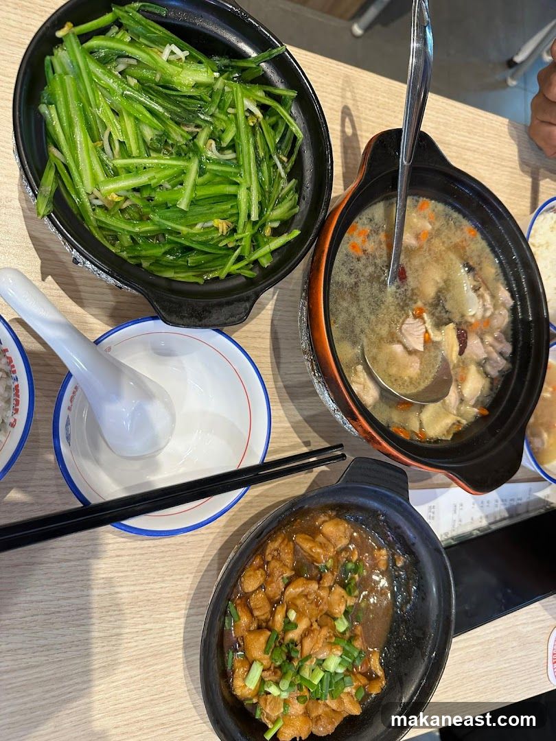 Chinese Food Spread