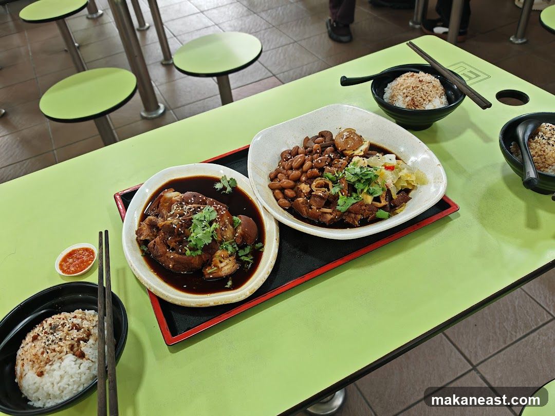Braised Pork Dishes with Rice