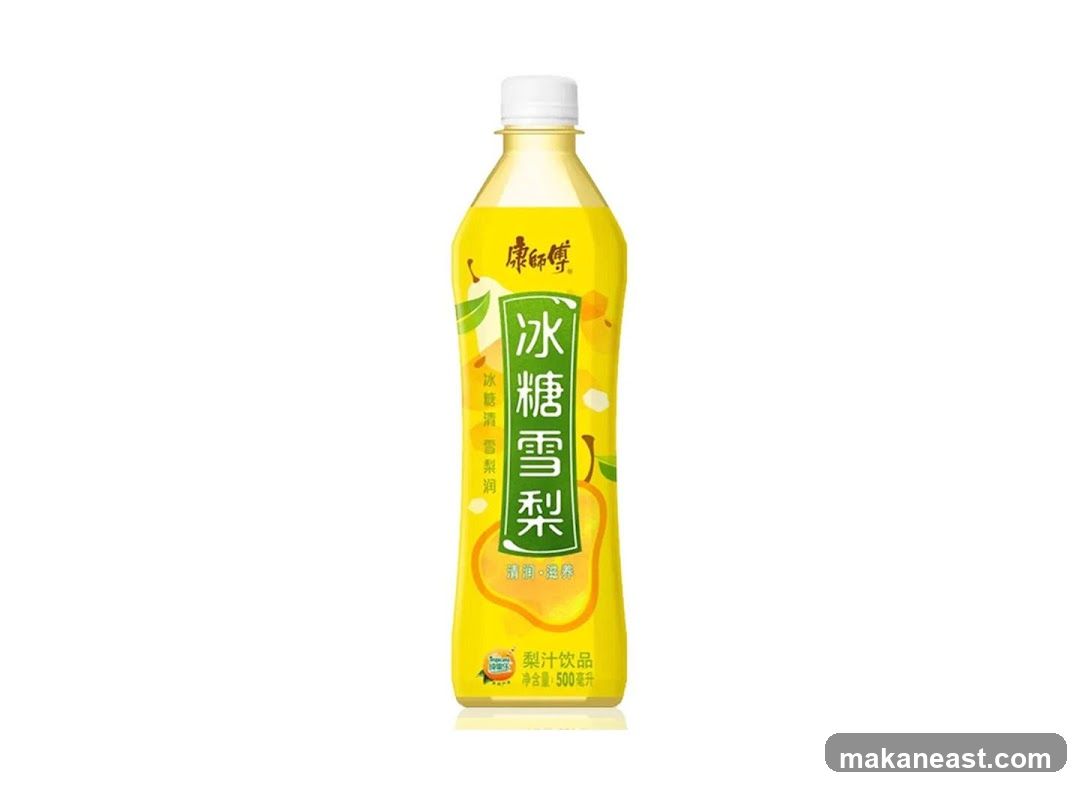Bottled Pear Drink
