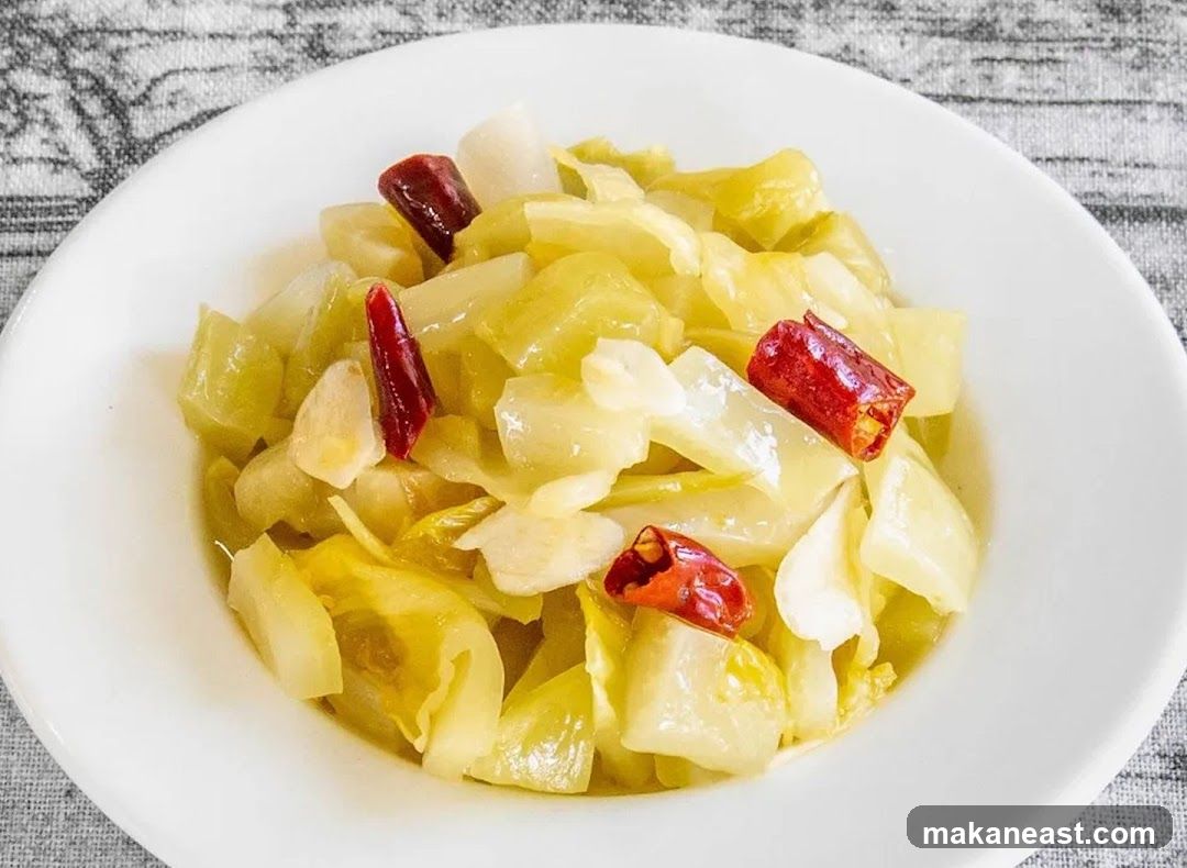 Pickled Cabbage with Chili