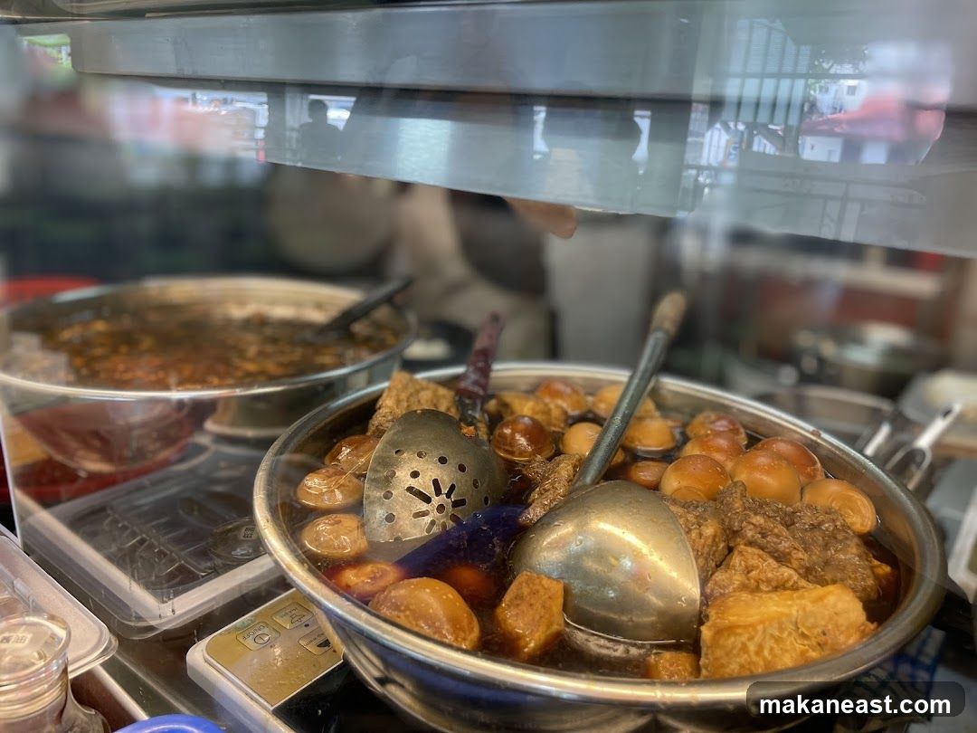 Braised Food Display