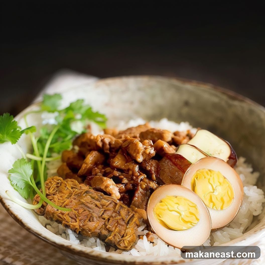 Braised Pork Rice Bowl
