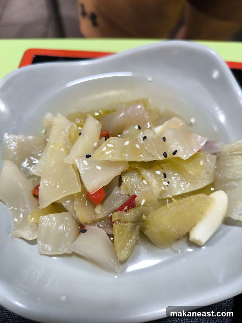 Pickled Vegetable Dish