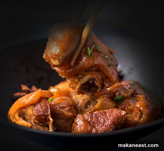 Braised Pork Knuckles