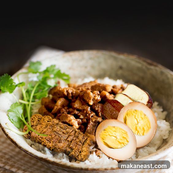 Braised Pork Rice Bowl