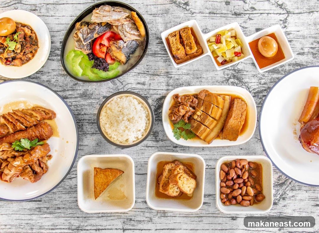 Assortment of Taiwanese Braised Dishes