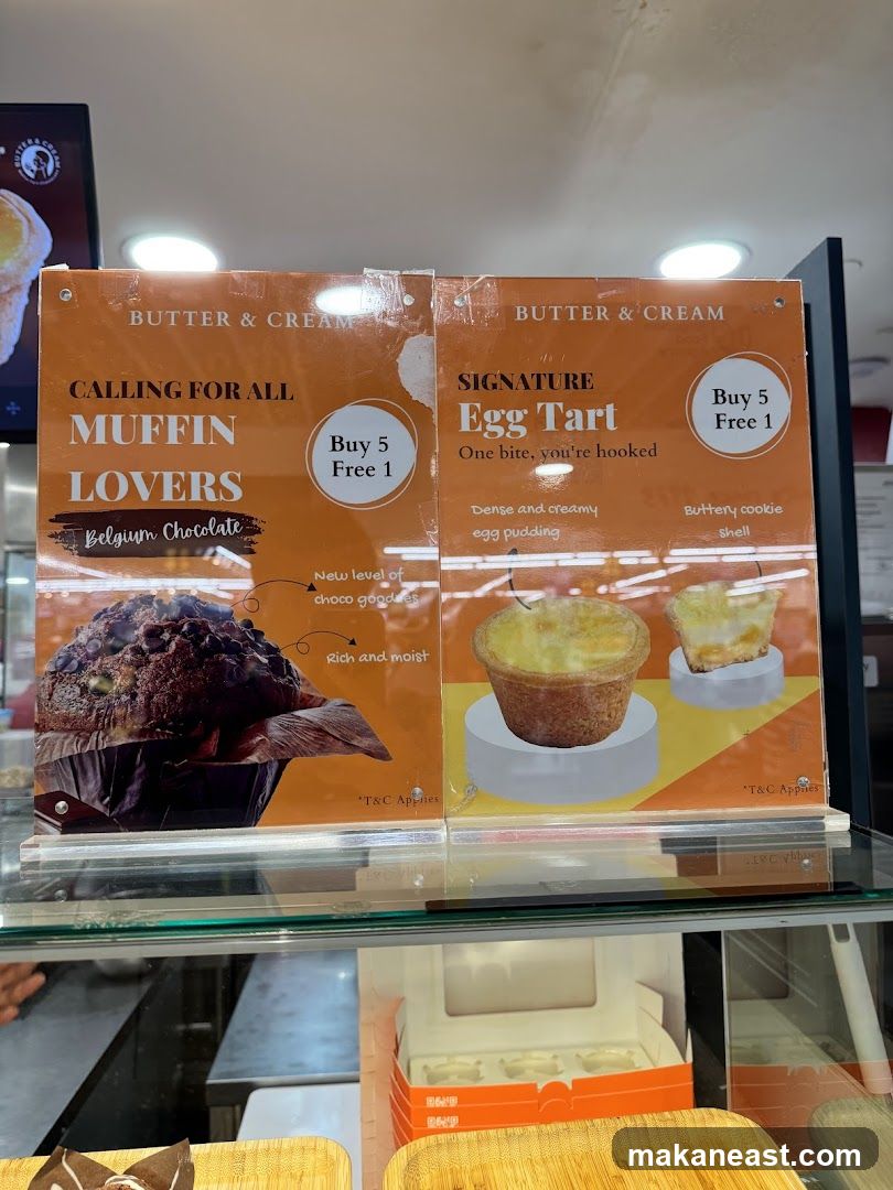Muffin and Egg Tart Promotion