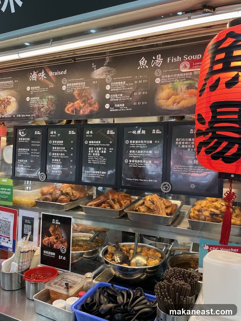 Food Stall Display