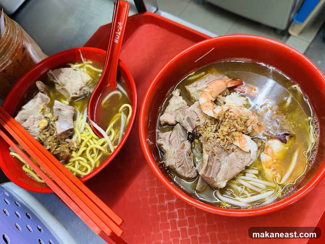 Pork Ribs and Shrimp Noodles