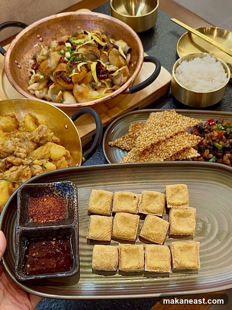 Assortment of Asian Dishes