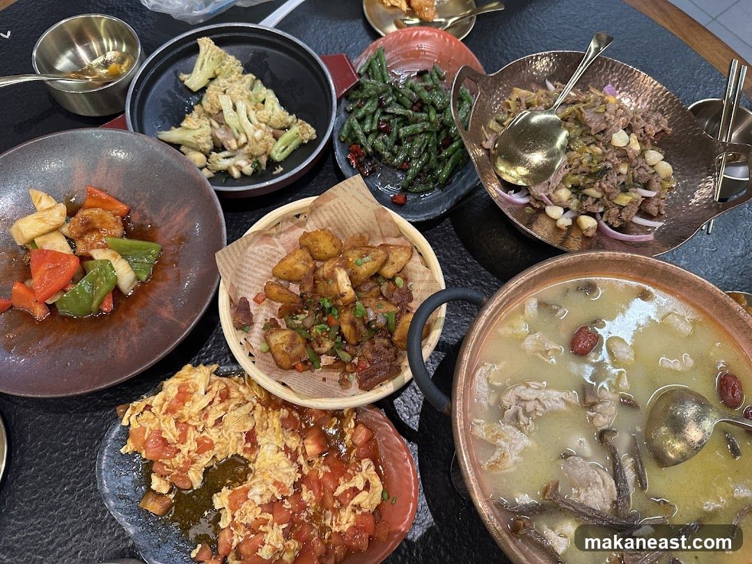 Assortment of Chinese Dishes