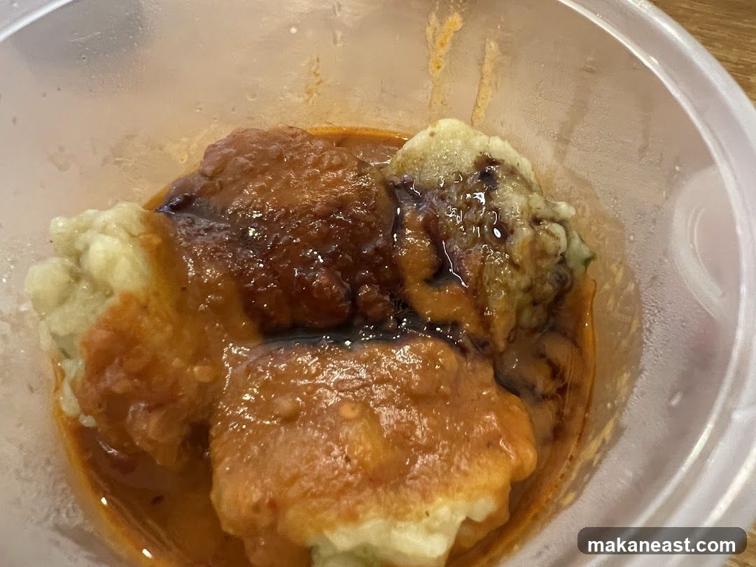 Food in a container