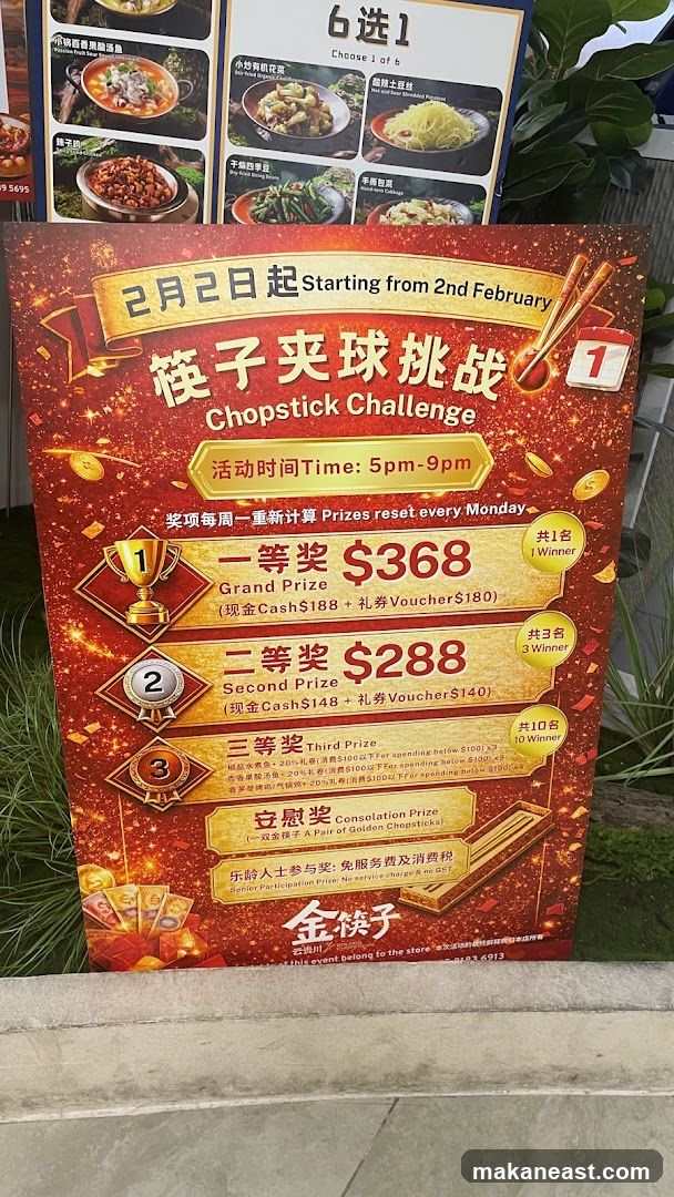 Chopstick Challenge Promotion