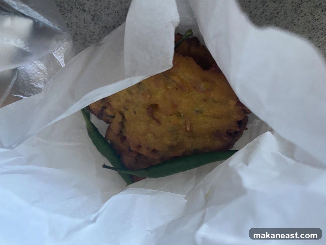 Pakora with Green Chilies