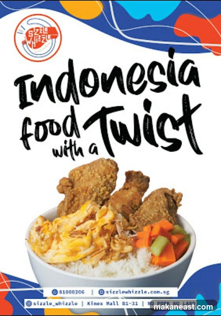 Indonesia food with a Twist