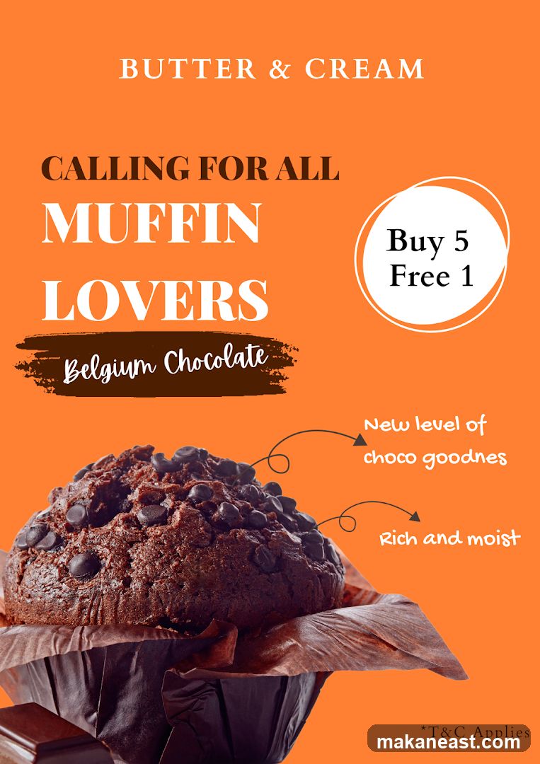 Muffin Lovers Advertisement