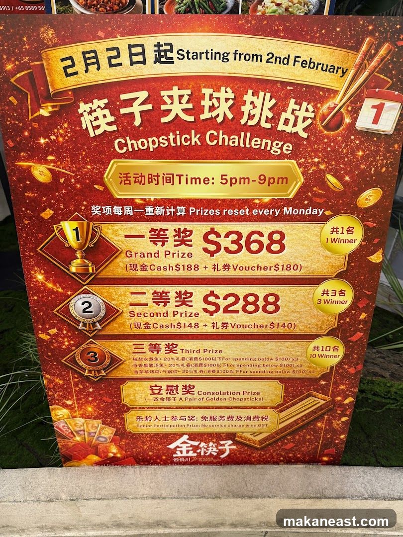 Chopstick Challenge Promotion