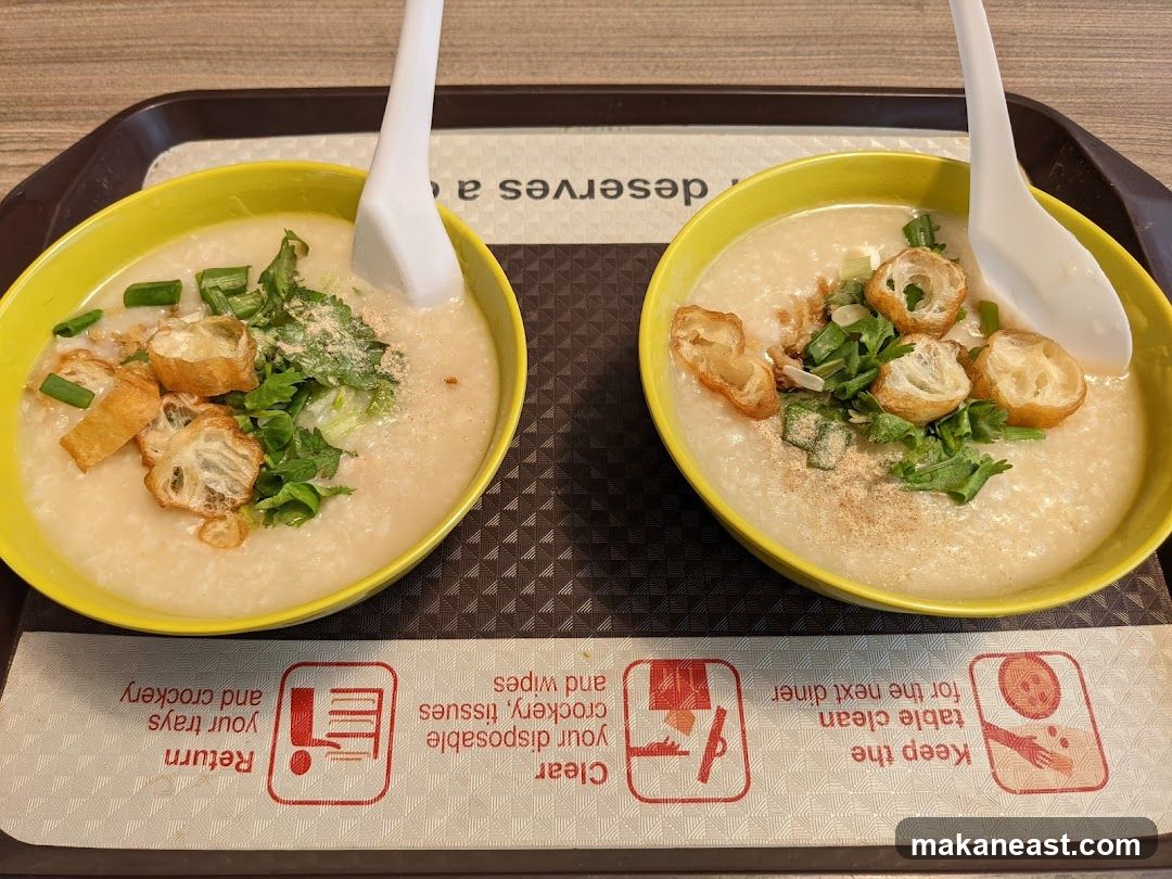 Congee with Fried Dough Sticks